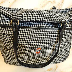 Honor Society Ohio State Large Houndstooth Weekender Bag